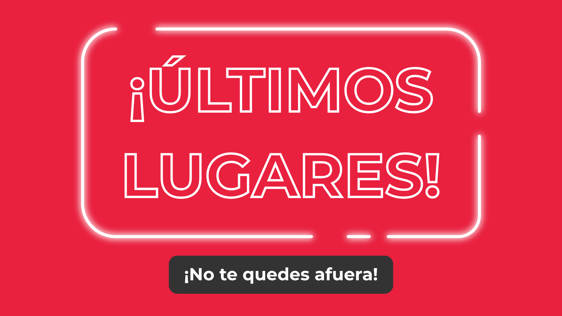 Banner inscripciones